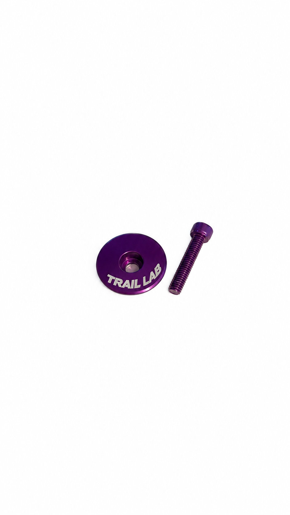 Trail Lab MTB Top Cap V2 — Wordmark