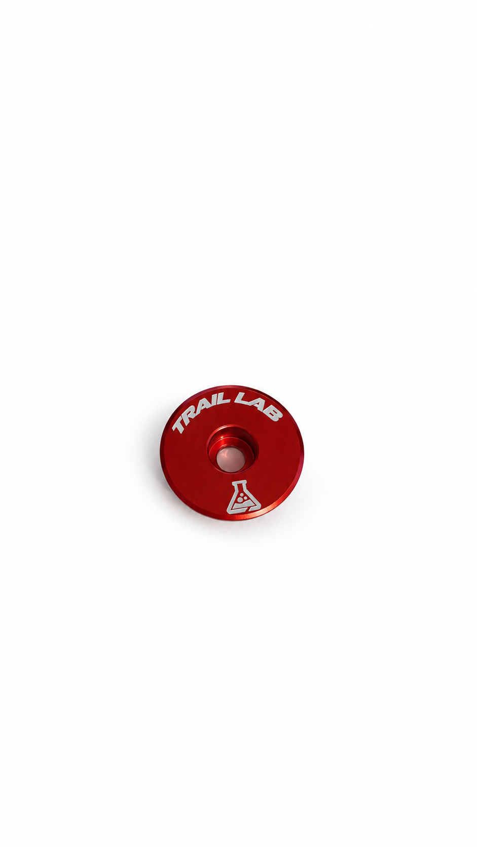 Trail Lab MTB Top Cap V1 — Flask Logo